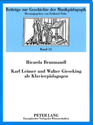 cover image of Karl Leimer und Walter Gieseking als Klavierpädagogen